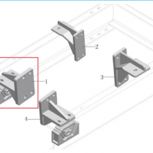 Other Performance Parts Vehicle Parts Original 1001-13364 China Bus ZK6139D Engine Suspension Pad thumbnail-4