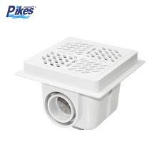 Pikes New Square Main Drain 2''/2.5'' ABS Material In-line Inserts Wholesale Swimming Pool Floor Main Drain thumbnail-2