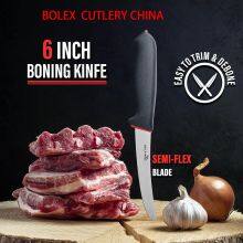 Meat Kebab Beef Sausage Fish Mutton Processing Slaughtering Butchery Hand Knives Tools Smallwares Hooks Supplies Produced by Bolex China Colour Coded Softgrip Santoprene Handles Full Range thumbnail-3