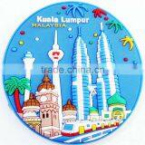 Flexbile 3D PVC Plastic Coaster For Dubai Souvenir Gift, Quality Gifts thumbnail-1