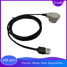 USB-to-Optical/Near-Infrared Meter Reader Communication Head for Import/Export Smart Electricity Meters With Strong Magnetic Adhesion - IEC
