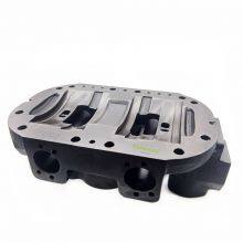 Hitachi HPV118 Hydraulic Piston Oil Pump Rear Cover Carbon Steel Fittings High Quality Repair Replacement Parts for Excavator thumbnail-2