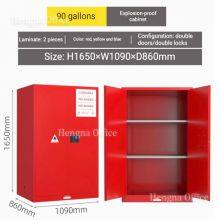 Powder-coated Cold-rolled Steel Safety Cabinet | With Anti-static Grounding Port | for Industrial Warehouse Hazardous Material Storage thumbnail-5