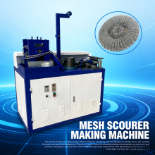 Industrial Galvanize Mesh Scourer Production Machine Mesh Scourer Making Machine thumbnail-1