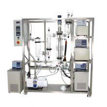 China Manufacturer Wholesale Automatic Short Path Hemp Oil Wiped Film Evaporator Molecular Distillation Equipment thumbnail-4