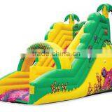 JT-14102B Hot Sale Jurassic Park Theme Commercial Giant Inflatable Slide Bounce thumbnail-5