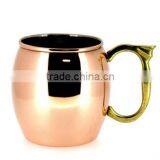 2016 304# Stainless Steel Solid Copper Plated Old Dutch International Moscow Mule Copper Mug, 16-Ounce thumbnail-3
