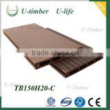 Hollow Outdoor Wood Plastic Composite Wood Decking thumbnail-4