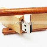 Swivel Twister Wooden Usb Pen Drive Car Mp3 Player