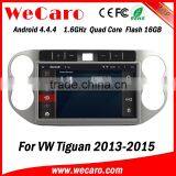 Wecaro 10.1" WC-VT1013 Android 4.4.4 Car Multimedia System in Dash for Volkswagen Tiguan Navigation Radio Gps 1.6 Ghz 2013-2015 thumbnail-1