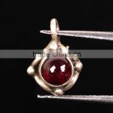 925 Solid Sterling Silver Wholesale With Gemstone Stud Beads