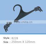 Black Plastic Clothes Hanger for Lingerie thumbnail-3
