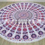 Custom Printed Mandala Roundie Beach Towel thumbnail-1