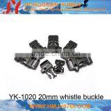 Jinyu Plastic Buckle/quick Release Plastic Whistle Buckle/plastic Side Release Buckle
