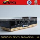 Fancy Design & Customized Sound Box Packagings With PVC Window, Bluetooth Wireless Speaker Paper Box Packaging