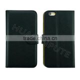 PU Flip Leather Case For iPhone6S Plus,PU Wallet Leather Case For iPhone6S Plus