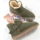 Australia New Fashion Lightweight Funky Snow Dark Green Woman Boot thumbnail-1