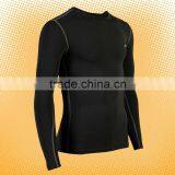 Men Compression Shirts Black thumbnail-1