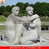 Grey Stone Statues