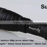 Supfire 2014 China New Led Flashlight Diving Torch