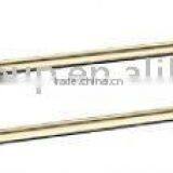 bathroom accessories brass towel bar, gold colour finished