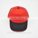 OEM New Fashion Stylish Unisex 5-panel Blank Red Color Custom Promotional Outdoor Sport Baseball Mesh Cap thumbnail-3