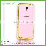 Two Piece Design Mental+TPU Phone Case for Samsung Note 3