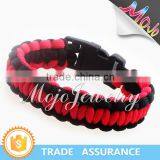 2016 Different Colors Paracord Bracelet Custom Design Bracelet Jewelry thumbnail-3