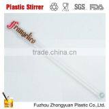 Multicolour High Qualify Plastic Cocktail Stirrer Used in Bar or Restaurant