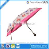 Beautiful windproof durable promotional gift umbrella for lady