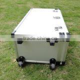 24 Trays Large Aluminum Rolling Jewelry Carrying Case thumbnail-6