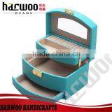 2016 Trendy Leather Jewelry Gift Boxes Wholesale