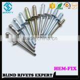 HIGH QUALITY HOT SELLING FACTORY ANTI VIBRATION HEM-LOK POP RIVETS FOR WAREHOUSE RACKING thumbnail-1
