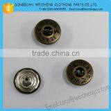 Antique Color Fashion Metal Jeans Button/ Metal Uniform Button thumbnail-3