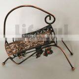 Vintage Bottle Server Display Rack Organizer Stand