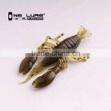 5cm 1.8g Soft Plastic Crawfish Lures thumbnail-2