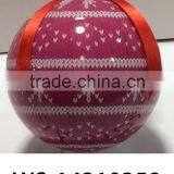 Plastic Snowflake Design Christmas Ball With Logo thumbnail-6