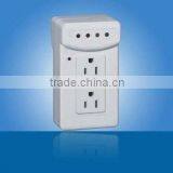 2Outlets Automatic Electric Equipment Freezer Voltage Protector Socket