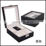 High Grade Fine PU Jewelry bo Noble Snake Leather Watch Display bo Multifunctional Jewelry bo Wholesale Custom thumbnail-2
