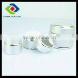 15gm/30gm/50gm Sliver Aluminun Cream Jar,customize Injection Molding Cosmetic Nail Gel Jar thumbnail-1