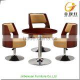 Bentwood Swivel Bar Chairs Set JA-51 thumbnail-2