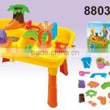 2015 Hot Selling Beach Table Natural Sandbox With Plastic Beach Tool Set thumbnail-2