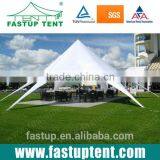 Outdoor Camping Event Tent Star Shape Tent Installing on Grassland thumbnail-1