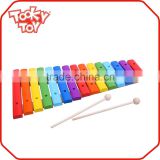 Children & Kids Lovely Musical Wood Toy 15-Note Xylophone