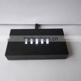 Promotional Black Rectangle Led Light Bases For Crystals
