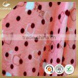 100% Polyester Printed Coral Fleece, Warp Knitted Fleece, Blanket Fabric thumbnail-1