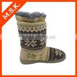 2015 Latest Fashionable Hot-selling Winter Knitted Imported Boots thumbnail-3