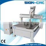 Economical 4 Axis Cnc Router Engraver Carving Milling Machine Price for Wood Chair Mold Making