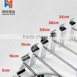 Huohua Good Quality Single Prong Metal Chrome Hanging Display Plate Hook thumbnail-2