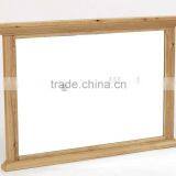 Solid Wood Frame Wall Mirror Oak Furniture thumbnail-2